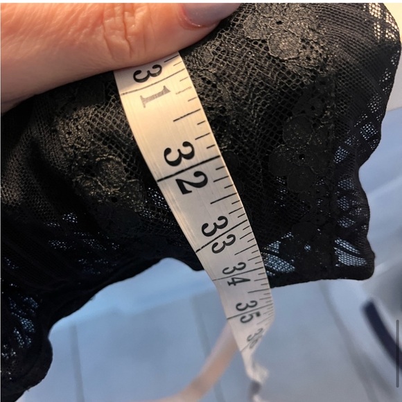 House of CB Romi Black Lace Underwire Nightie Dress, Size XSmall, retail $149 - Picture 9 of 10